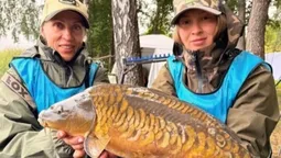 Українки – чемпіонки світу з коропової ловлі (фото)