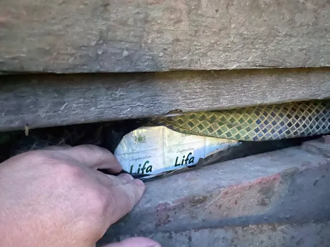 На Волині трактор тягнув підводу з сигаретами до Польщі (фото)