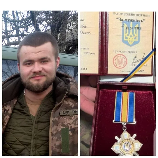 Штурмував Кліщіївку: десантник з Волині отримав орден «За мужність»