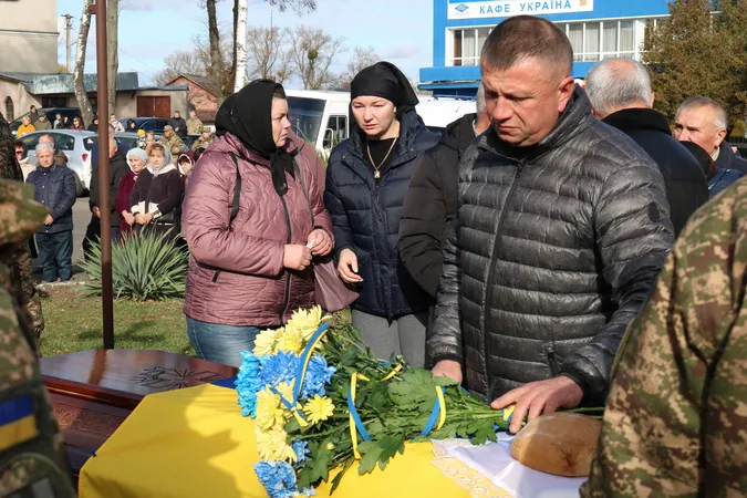 У Луцькому районі провели в останню дорогу полеглого на війні Андрія Тихого