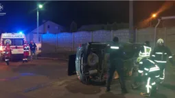 У Луцьку автомобіль перекинувся на дах (відео)