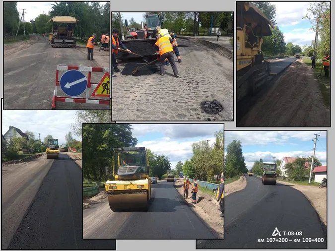 На Волині похвалились відремонтованою дорогою до школи фото)
