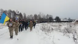 На Маневиччині попрощалися із Героєм Сергієм Медведюком