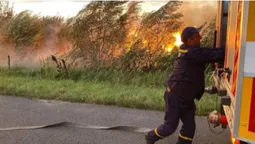 Сміття, чагарники і торф: на Волині рятувальники загасили три пожежі (фото)