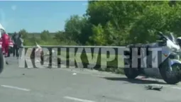 На виїзді з Ковеля збили мотоцикліста (відео)