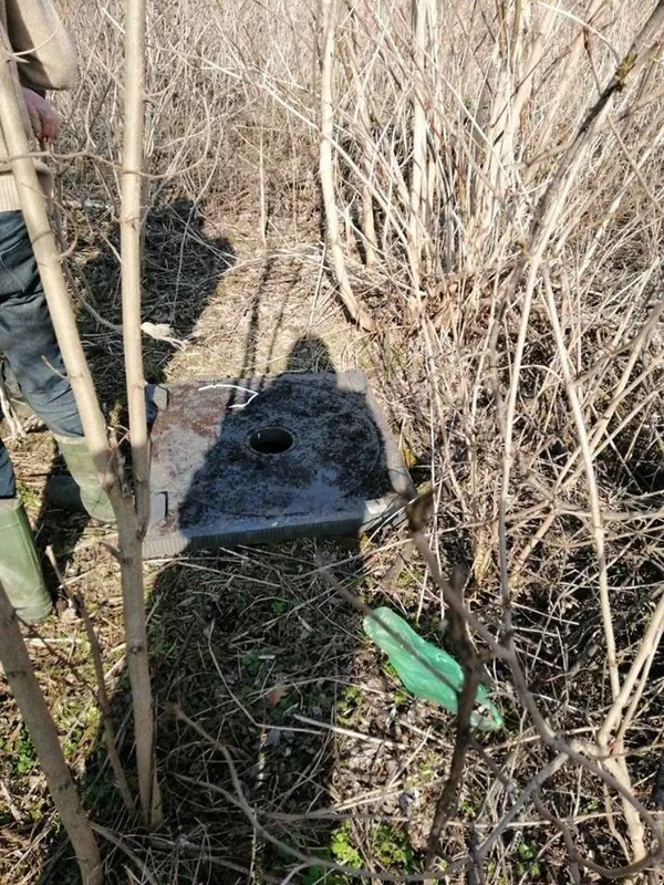 Біля Луцька врятували собаку, який впав у закинутий колодязь (фото)