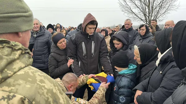 Камінь-Каширщина провела в останню путь Героя Руслана Харчика (фото)