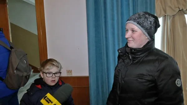Юлія Шеломанова з сином