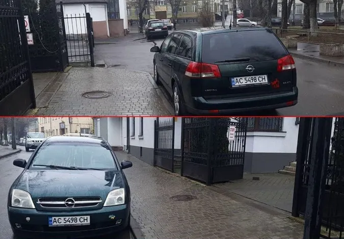 Луцькі муніципали оштрафували водія за парковку на виїзді