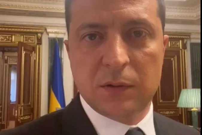 Зеленський видалив відеозвернення, яке записав на вимогу терориста