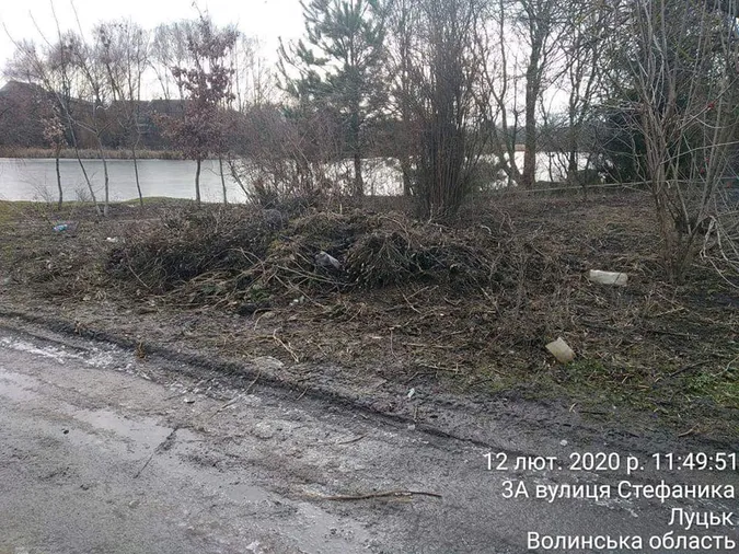 Лучан оштрафували за сміття у дворах (фото)