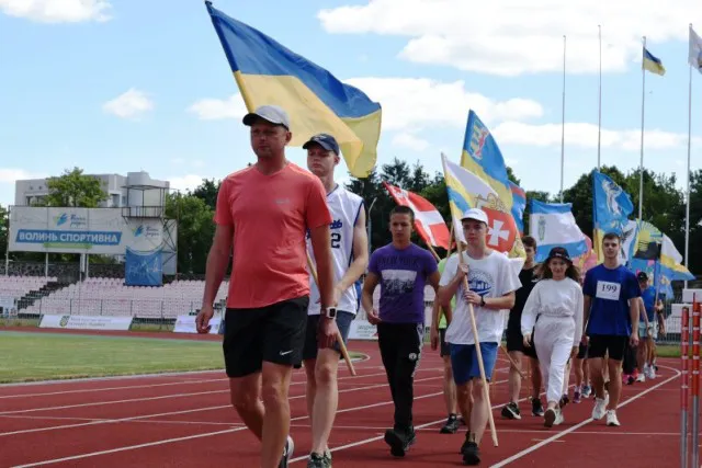 У Луцьку змагаються легкоатлети із 24 областей України (фото)