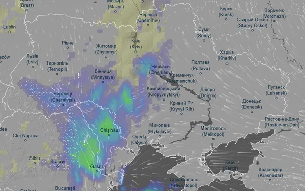 В Україну сунуть снігопади й крижані дощі