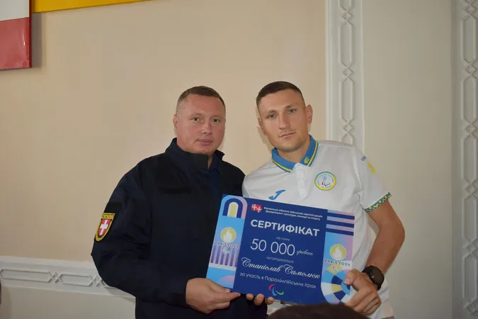 Юрій Погуляйко нагородив волинських паралімпійців (фото)