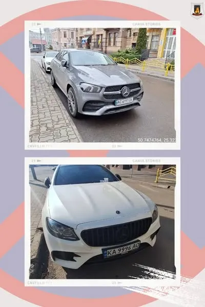 У Луцьку штрафували власників елітних авто (фото)