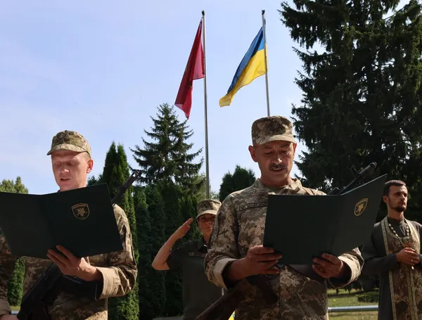 Переїхав з Луганщини і став на захист Волині: у прикордонному загоні склали присягу новобранці (фото)