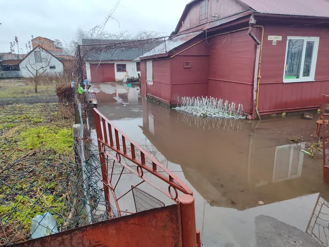 Аномальний січень: городи волинян перетворилися на ставки (фото)