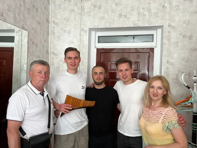 Учасник Kalush Orchestra відвідав луцький коледж, в якому навчався (фото)