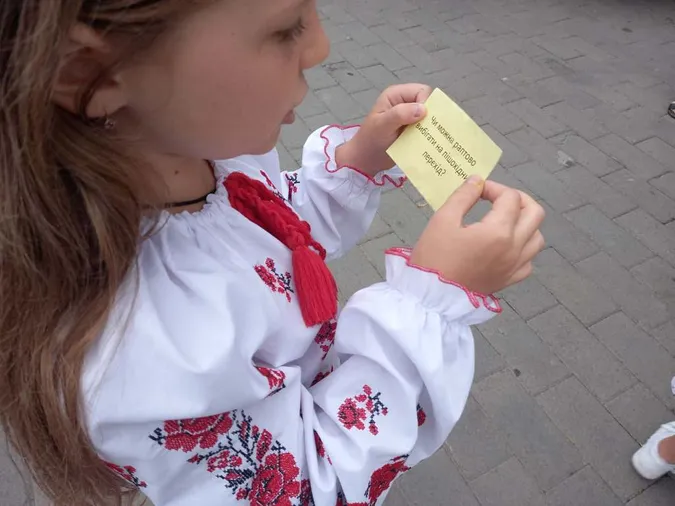У центрі Луцька святкують День національної поліції: що можна спробувати (фото)