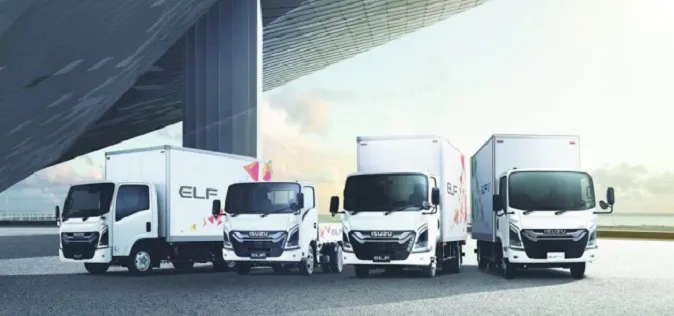 В Японії компанія Isuzu представила першу електровантажівку