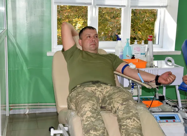 Прикордонники на Волині здали кров для поранених захисників на Сході (фото)