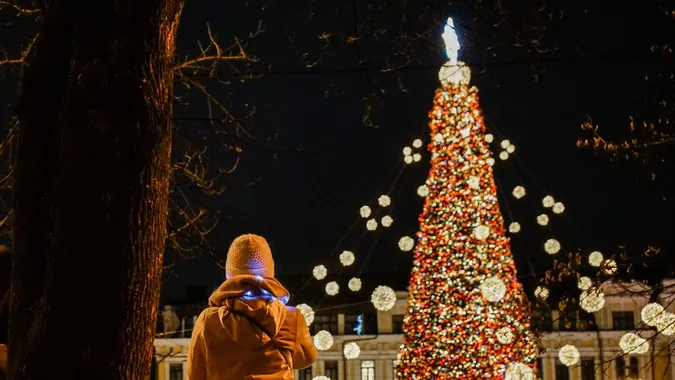 У Києві засвітили головну ялинку країни (фото)