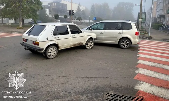 Drager «злетів»: у Ковелі п'яний без прав водій скоїв ДТП (фото)