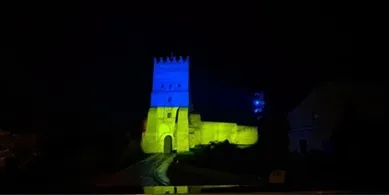 Особливий вечір: сьогодні Луцький замок засяє синьо-жовтим