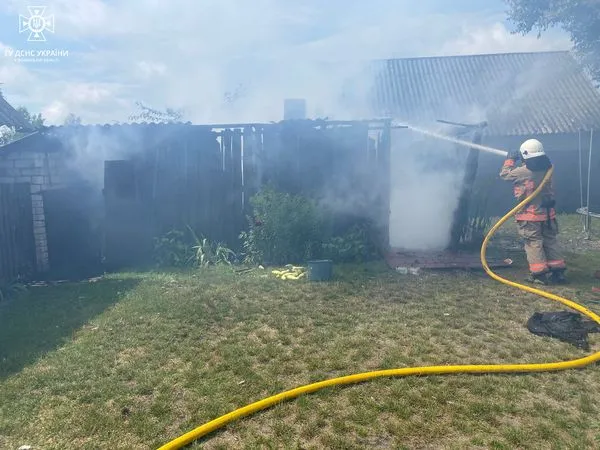 У Світязі під час пожежі обгорів чоловік