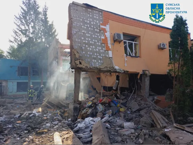 Внаслідок ракетного удару у Сумах – 18 поранених, з них 6 – діти (фото)