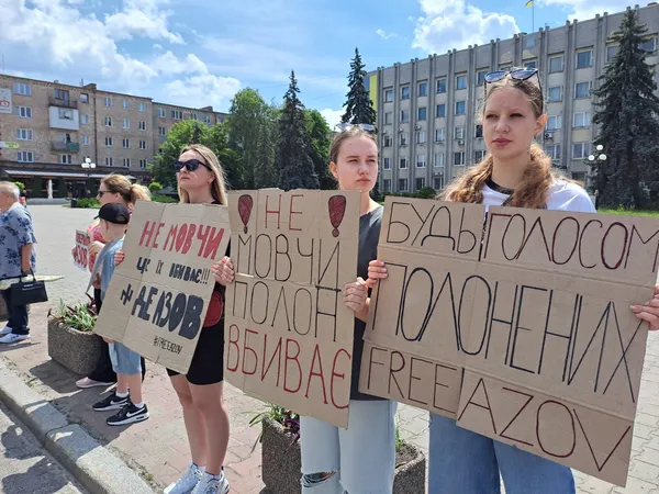 У Ковелі провели  акцію на підтримку військовополонених і зниклих безвісти (фото)