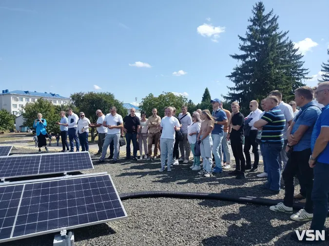 У Луцьку запрацювала перша комунальна сонячна електростанція (фото)