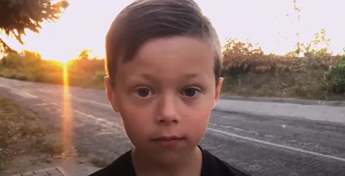 Маленький лучанин привітав захисників України віршем. ВІДЕО