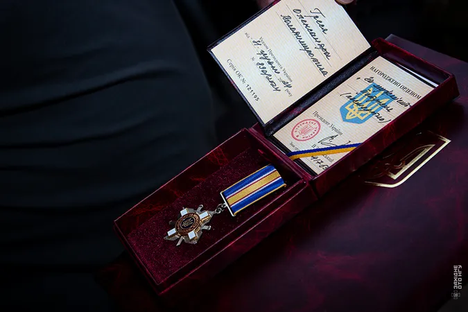 Рідним волинського нацгвардійця вручили посмертну нагороду