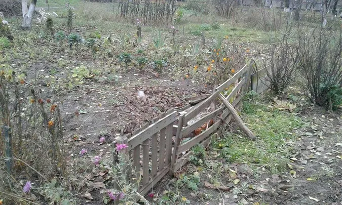 Муніципали Луцька демонтують самовільні клумби та стовпці