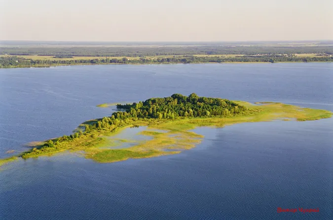 Показали, як виглядав Світязь з польоту 15 років тому (фото)