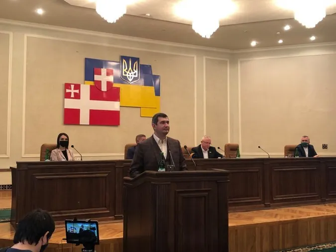 Григорія Недопада обрали головою Волиньради (відео)