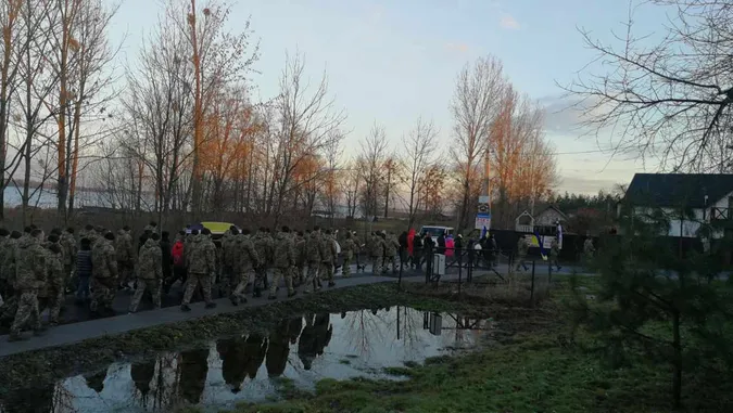 Востаннє додому: у Світязі похоронили волинського бійця Миколу Голінчука