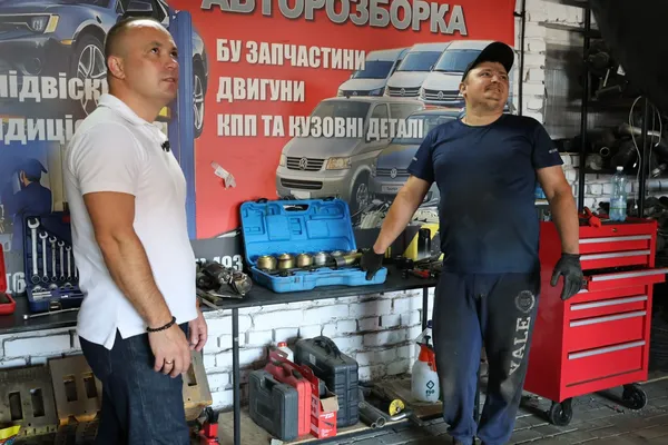 Давно мріяв про власну справу: ветеран з Волині відкрив СТО завдяки держгранту (фото)