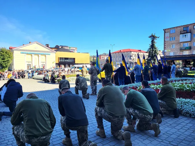 У Ковелі попрощалися із загиблим воїном Тарасом Солтисом (фото)