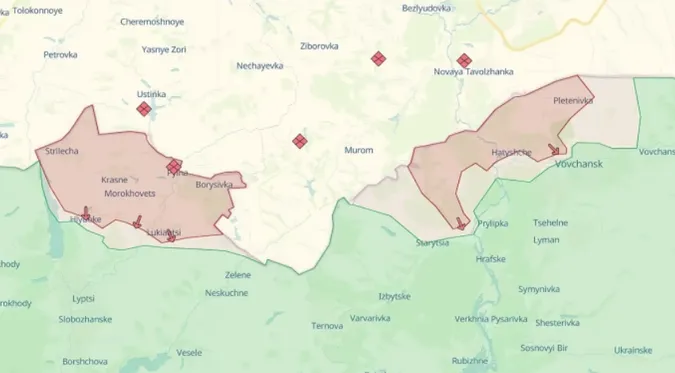 Сили оборони частково витіснили ворога з Вовчанська