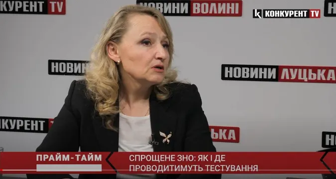 Алла Корнейко розповіла, як внутрішньо переміщені випускники будуть складати ЗНО (відео)