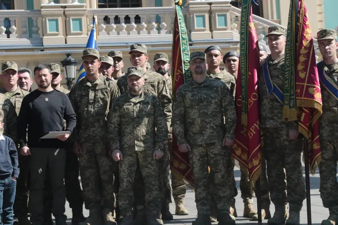 «За мужність та відвагу»: Зеленський відзначив волинську бригаду (фото)