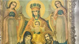В «Ягодині» знайшли ікону ХІХ ст., яку везли до Польщі (фото)