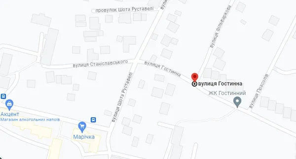 Вулиці Станіславського та Гостинна