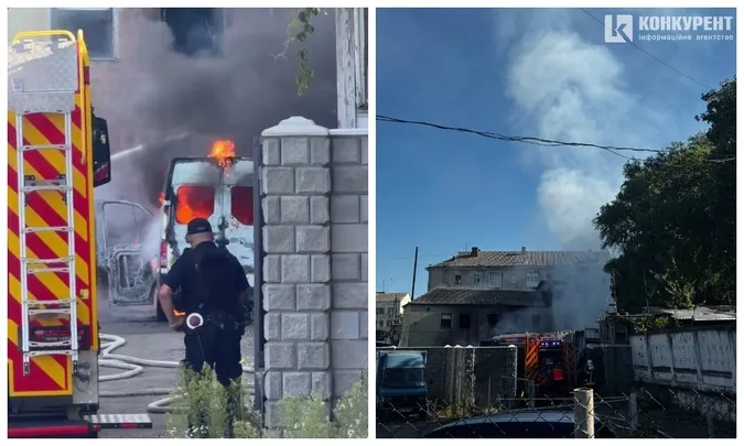 Що горіло в районі Старого міста в Луцьку
