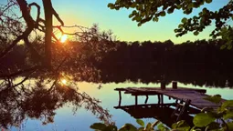 За людські гріхи: на Волині монастир пішов під воду (фото)