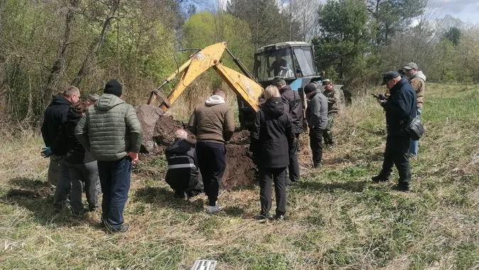 На Волині під час розкопок знайшли поховання часів Другої світової війни (фото, відео)