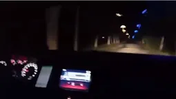 Уночі водій їздив доріжками центрального парку у Луцьку (відео)