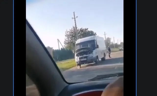 На Волині – ДТП за участю маршрутки (відео)